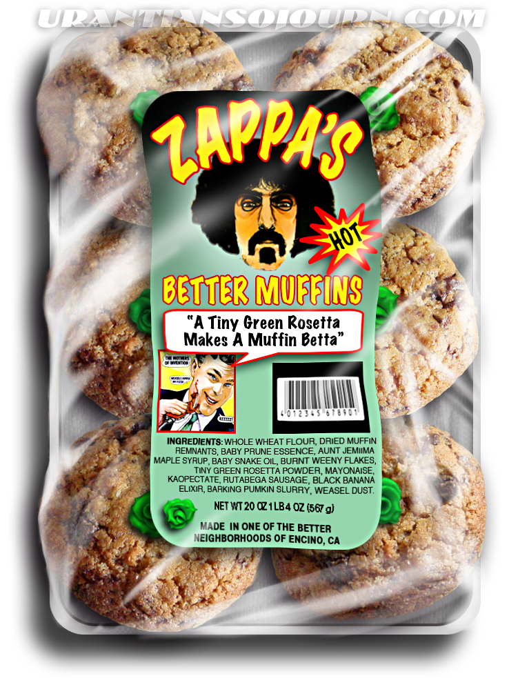 TINY GREEN ROSETTA MUFFINS